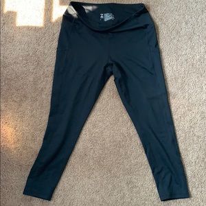 3/4 Z by Zella black leggings